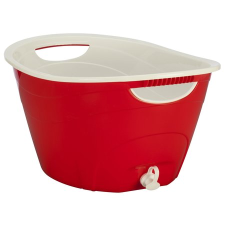 CREATIVE WARE Double Wall Party Tub Red RM-DWTUB-FR